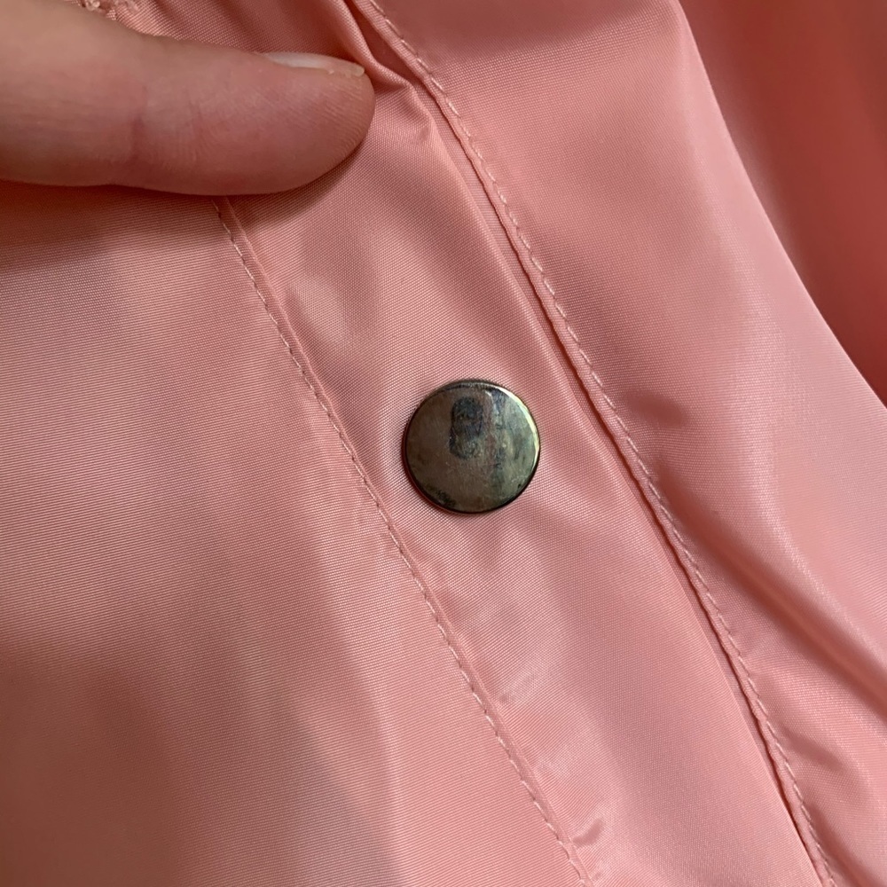 36 Point 5 Bubblegum Pink Satin Puffer Coat - Picture 6 of 9